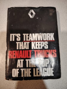 Very Rare Vintage Renault Trucks Subbuteo Promotional Team for sale on Ebay