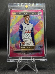 Mikey Moore RC /150 Tottenham Hotspur Topps 2024-25 Inception for sale on Ebay