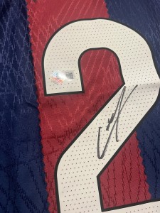 LAMINE YAMAL SIGNED BECKETT BARCELONA SHIRT WITH COA for sale on Ebay