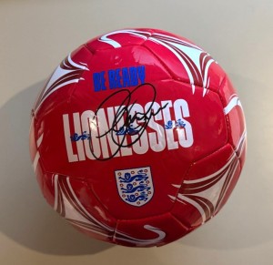 Leah Williamson Signed England Football with COA for sale on Ebay