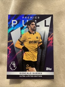 Topps Premier League 2025/2026 Gonçalo Guedes Premier Pull Wolves for sale on Ebay