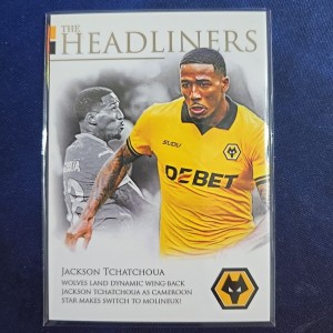 Jackson Tchatchoua Wolves Futera The Headliners 2025 Numbered 21/31 Limited for sale on Ebay