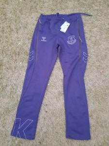 Everton  New Tracksuit bottoms Navy  Size L for sale on Ebay