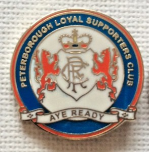Rangers Supporters Club Peterborough Loyal Badge for sale on Ebay