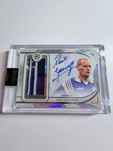 2024/25 Topps Dynasty UEFA CL - PAUL GASCOIGNE 02/10 - Rangers - Patch Auto for sale on Ebay