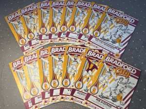 15 x Bradford City football programmes - 1984/85 - Champion Season - Job lot for sale on Ebay