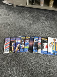 Large Collection Of Shrewsbury Town Home Match Day Programmes X 10 for sale on Ebay