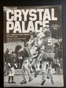 Crystal Palace v Everton, F.A. Youth Cup Final 2nd Leg 1976/77 for sale on Ebay