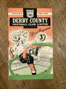 Derby County V Arsenal 1948/49 for sale on Ebay