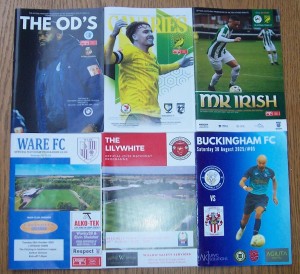 6 x STEP 4-6 NON-LEAGUE FOOTBALL PROGRAMMES 2025-26 for sale on Ebay