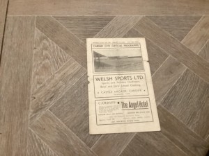 Cardiff City vs Bristol City. Football League North Cup Programme 1944/5 SEASON for sale on Ebay