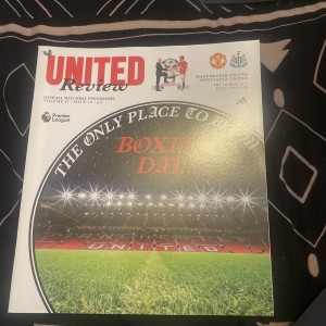Manchester Man United Utd vs Newcastle Utd 2025/26 FA Premier League! Programme  for sale on Ebay