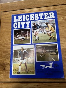 Leicester City v Chelsea Programme 1974/75 for sale on Ebay