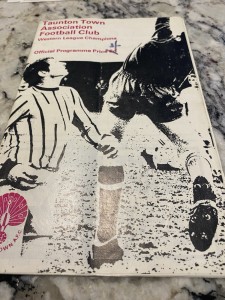 22-03-70. Taunton Town V Bristol City Western League for sale on Ebay