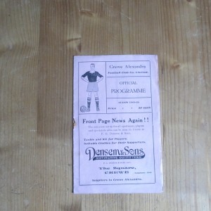 Crewe v Gateshead Div 3 North 1948/9 for sale on Ebay