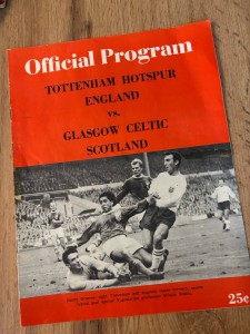 1966 TOTTENHAM HOTSPUR SPURS V CELTIC @ TORONTO CANADA VARSITY STADIUM 21/5/66 for sale on Ebay