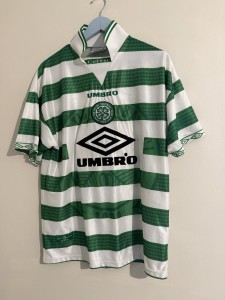 Original Celtic 97 Home Shirt Size L VGC for sale on Ebay