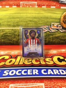 Topps Gold - Simon Adingra Auto - Sunderland - 25/26 - Premier League for sale on Ebay