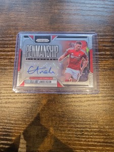 2024-25 Panini Prizm Elliot Anderson Nottingham Forest Penmanship Auto for sale on Ebay