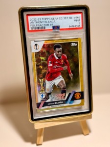 Anthony Elanga 1/1 Foilfractor PSA 9 Man U Nottingham Forest Topps UCC 22-23 1/1 for sale on Ebay