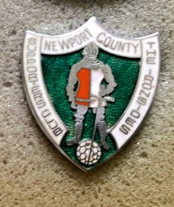 Newport County Supporters Club Badge for sale on Ebay