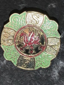 Vintage Welsh Schools Football Association WSFA Badge for sale on Ebay