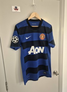 Original Authentic Manchester United 2011/2012 UCL Away Shirt, Small - ROONEY 10 for sale on Ebay