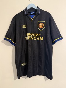 Original Manchester United 94 Away Shirt Size XL Excellent Condition for sale on Ebay
