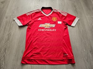 Mens adidas Manchester United Home football shirt 2015 - 2016 Size M for sale on Ebay