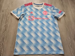 Mens adidas Manchester United Away football shirt 21/22 Size L for sale on Ebay