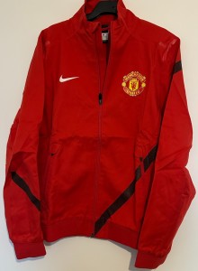 Vintage Nike Manchester United Player Issue Travel Jacket Top - Medium for sale on Ebay