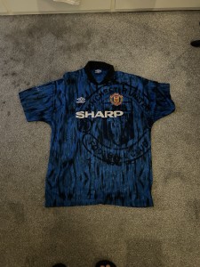 Manchester United 1992/93 Original Umbro Away RARE Football Shirt Men’s Size XL for sale on Ebay