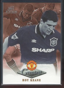 FUTERA PLATINUM 1999 - ROY KEANE - MANCHESTER UNITED  GREATEST CARD for sale on Ebay