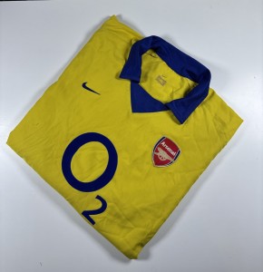 Authentic Nike Arsenal 2003/04 Away Shirt. Size XXL. for sale on Ebay