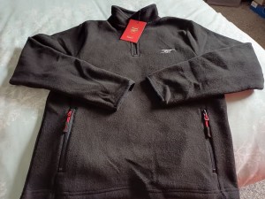 Arsenal 1/4 zip kids fleece New with tags Age 10-11 Years for sale on Ebay