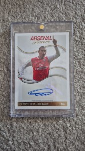 Gilberto Silva Auto Arsenal Forever for sale on Ebay
