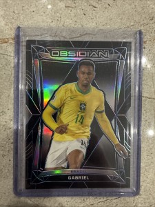 2024/25 Panini Obsidian Gabriel Maghales Arsenal 19/20 Mint Condition for sale on Ebay