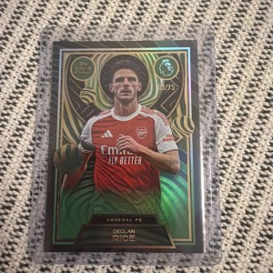 Topps Gold Premier League 2025-26 Declan Rice Arsenal Green 03/75 for sale on Ebay