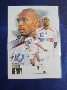 Thierry Henry Arsenal France Futera FX Series 2 Base Card Mint for sale on Ebay