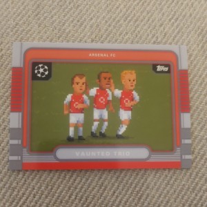 Topps UCC Flagship 2025-26 Vaunted Trio Arsenal FC New Release  for sale on Ebay