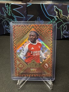 Topps Gold Premier League 2025-26 Eberechi Eze 6/25 Arsenal FC for sale on Ebay