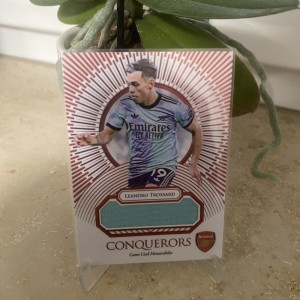 Leandro Trossard Patch 01/05 Arsenal Futera Unique for sale on Ebay