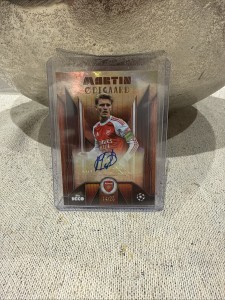 Martin Odegaard Arsenal /25 Auto Topps Deco 2025-26 NEW SET for sale on Ebay