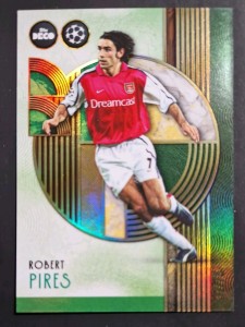 Robert Pires #37/75 Topps Deco Legends Arsenal London for sale on Ebay