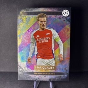Topps Inception 25-26 Martin Odegaard Star Quality / 199 Arsenal FC for sale on Ebay