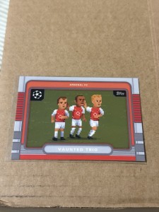 Topps Uefa Club Competitions 25/26 - Vaunted Trio ARSENAL - RARE 🔥- Henry Etc for sale on Ebay