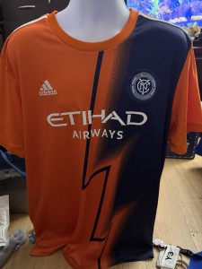 New York City FC MLS USA Football Shirt Size XXL 2XL Soccer Jersey VGC NYCFC for sale on Ebay