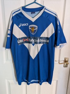 Original Brescia Calcio ASICS 2007/08 Home Shirt size M for sale on Ebay