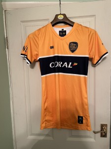 Boca Gibraltar Football Shirt FCBJ Small Adults Home Kit Camiseta Jersey 2019/20 for sale on Ebay