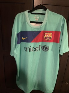 Original Nike Barcelona 2010/2011 Away Shirt Mens XL for sale on Ebay